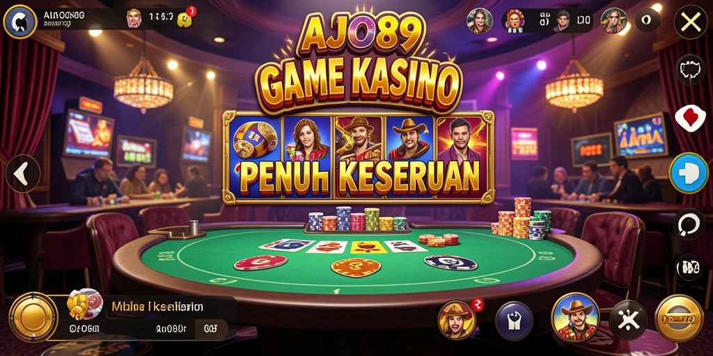 Gameplay AJO89 yang mendebarkan dengan grafis kasino terbaik.