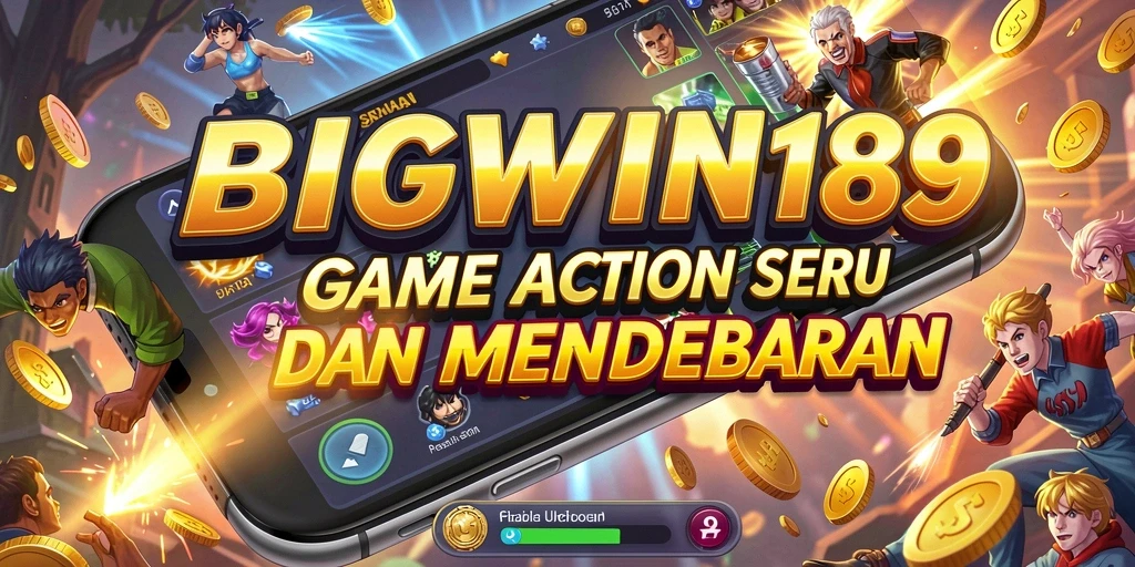 Tangkapan layar menunjukkan aksi mendebarkan dalam permainan BIGWIN189.