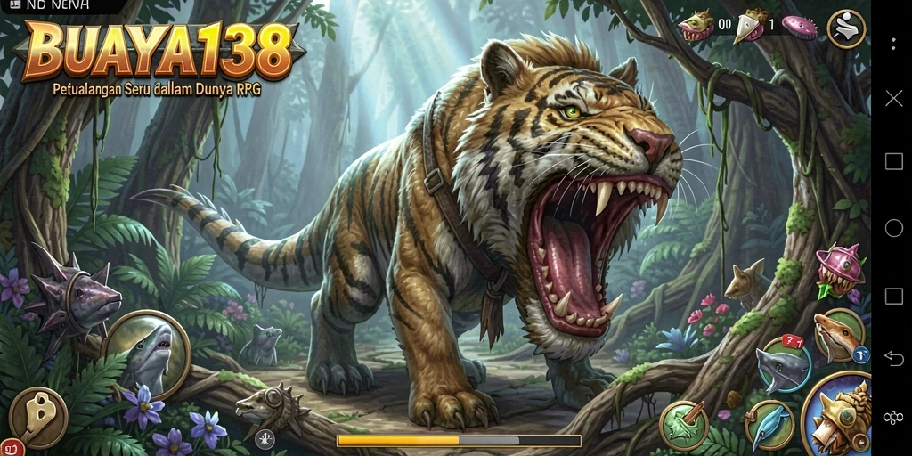 Tampilan gameplay BUAYA138 yang mendebarkan di dunia RPG.