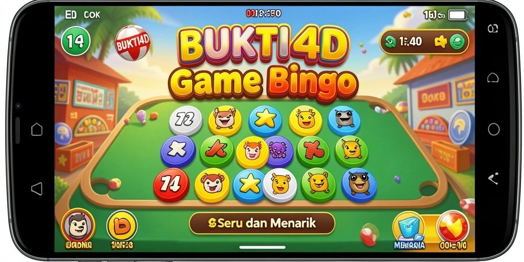 Gameplay mengasyikan di BUKTI4D menunggu nomor Bingo.