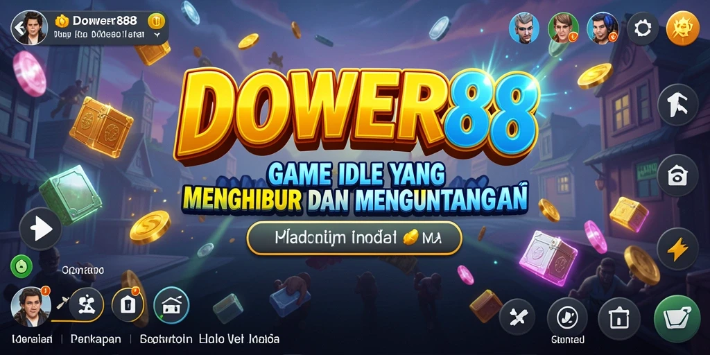 Tampilan gameplay DOWER88 yang menarik dan interaktif.