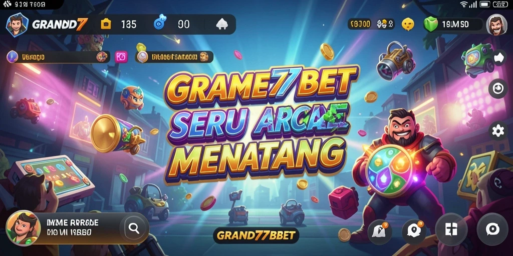 Tampilan gameplay seru dari <strong>GRAND77BET</strong> yang menantang.