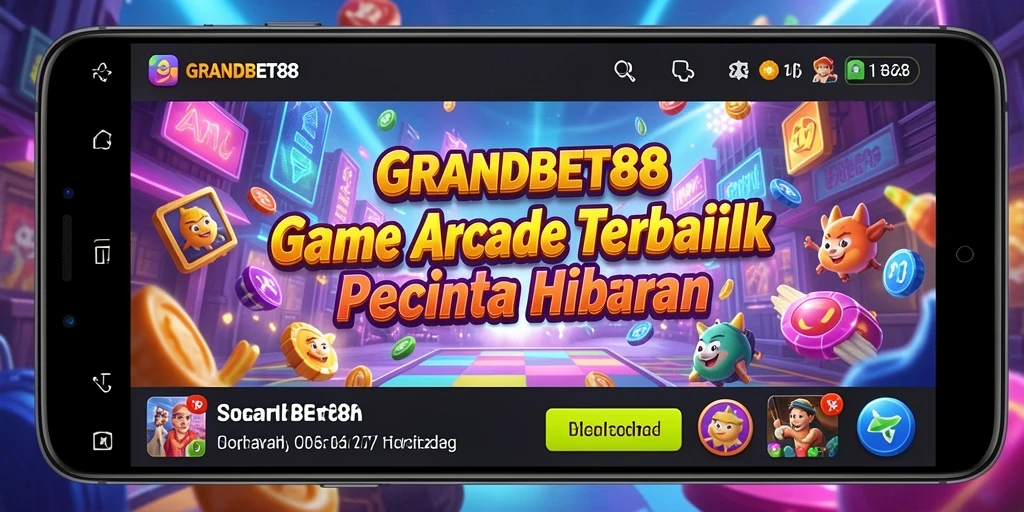 Tampilan gameplay seru dari GRANDBET88 yang penuh warna dan tantangan menarik.