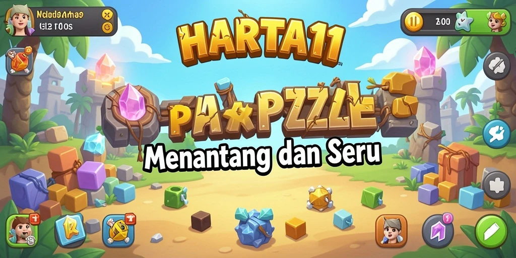 Tampilan gameplay HARTA11 yang menarik dan penuh tantangan.