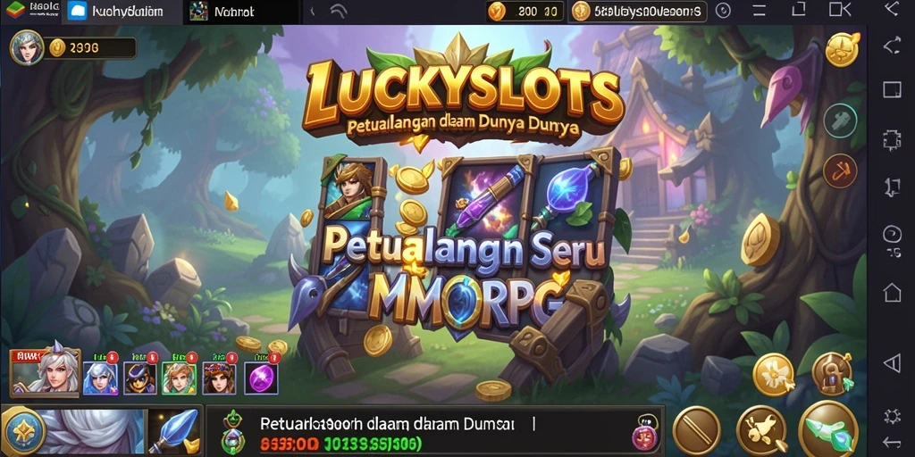 Tampilan gameplay LUCKYSLOTS yang memikat dan penuh aksi.