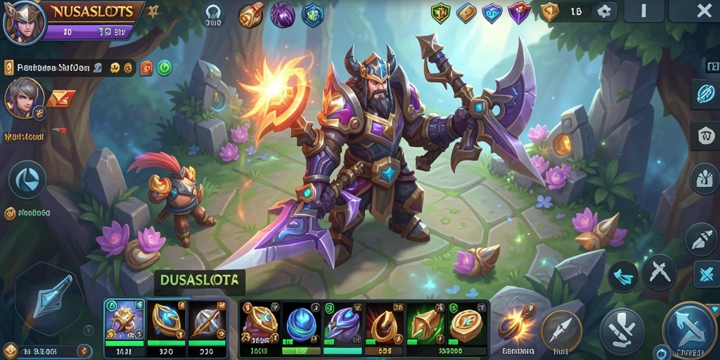 Tampilan gameplay seru dan dinamis dalam NUSASLOTS.