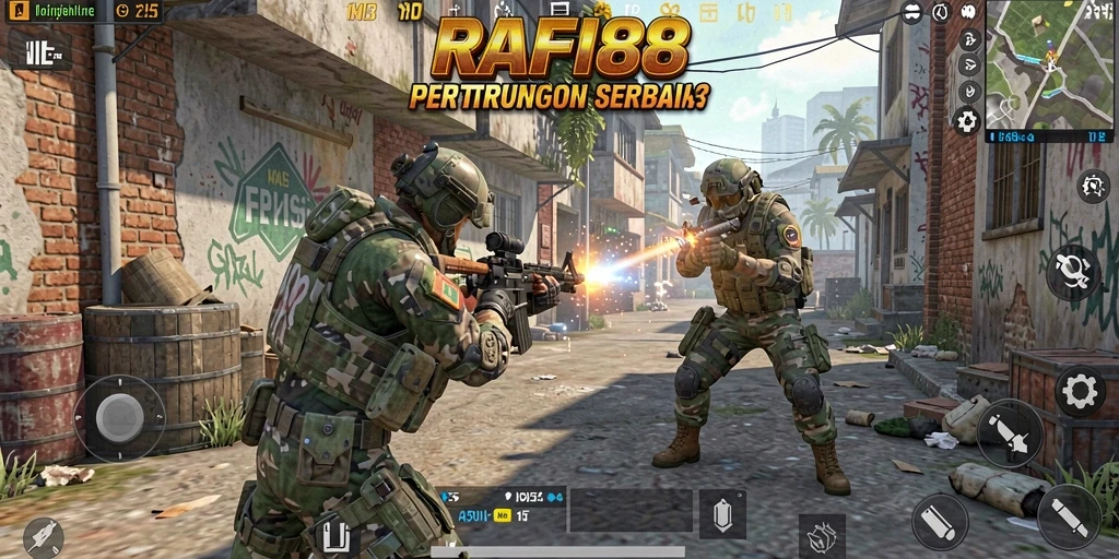 Tangkapan layar gameplay RAFI88 yang intens dan menyenangkan.