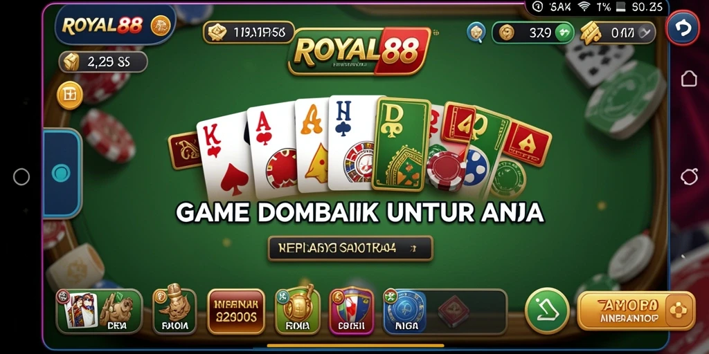 Tampilan gameplay yang mendebarkan di ROYAL88.