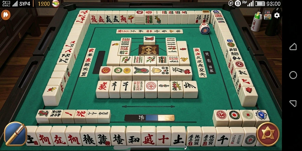 Tampilan seru gameplay Mahjong di SVIP4.