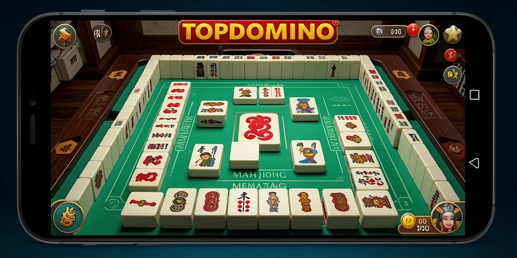 Screenshot gameplay seru dan menantang dari TOPDOMINO.